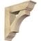 Ekena Millwork Westlake Traditional Rough Sawn Bracket w/ Offset Brace, Douglas Fir, 8"W x 28"D x 28"H BKT0806X28X28WTL01RDF - alternate 1